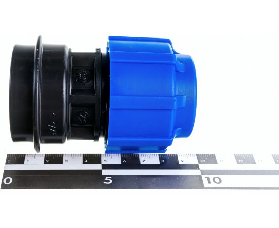 Муфта ПОЛИТЭК с внутренней резьбой 32х1 1/4 52003214 – изображение 3