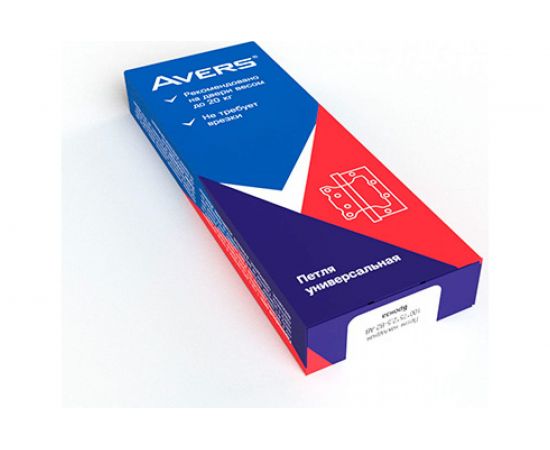 Накладная петля Avers 100*75*2,5-B2-G 2шт 00018544 – изображение 4