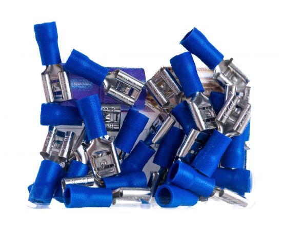 Разъём DORI плоский изолированный гнездо 7,4 мм 1,5-2,5 мм2 РПИм 25 шт 42105 – изображение 4