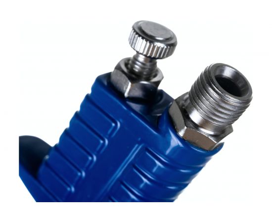 Краскораспылитель с верхним пластиковым бачком FORCEKRAFT FK-H-827-2V 50325 – изображение 4