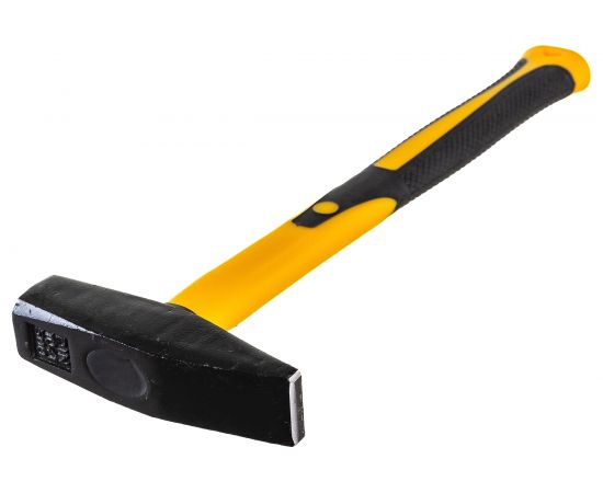 Слесарный молоток Ultima 500г, фибергласовая обрезиненная рукоятка 121013 – изображение 4