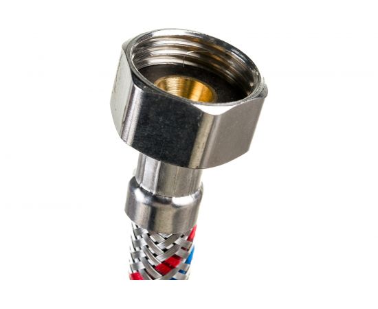 Гибкая подводка для смесителей Gigant 1/2""хМ10x100 см, г/ш P-100-M10 – изображение 5