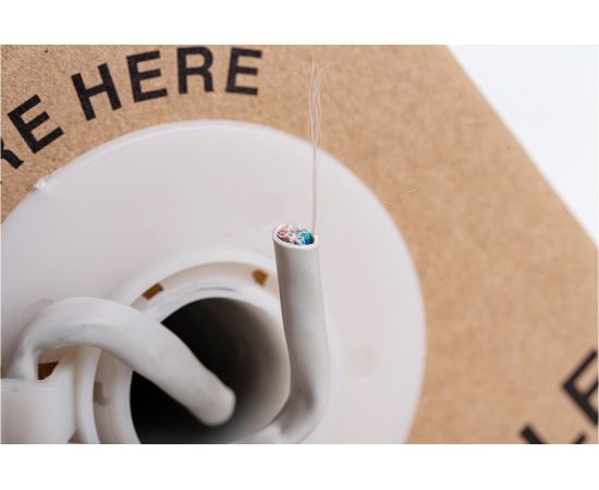 Кабель UTP ExeGate 4 пары, категория 5e, Special CCA, 26AWG, бухта 100м, серый, PVC 281818 – изображение 5