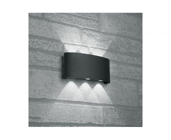 Садово-парковый светильник FERON 6x1W, 450Lm, 4000K, черный DH101 6310 – изображение 6