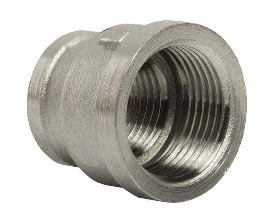 Переходная муфта VRT 3/4""-1/2"", внутренняя/внутренняя, никель 1908-002015 503038 – изображение 7