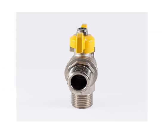 Шаровой кран PROFACTOR угловой для газа PF GAS н/н бабочка 1/2 дюйма PF GBV 336M – изображение 8