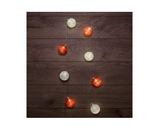 Светодиодная гирлянда-шарики NEON-NIGHT Магия 3.5м 20 LED, прозрачный провод, тёплый-белый 303-088 