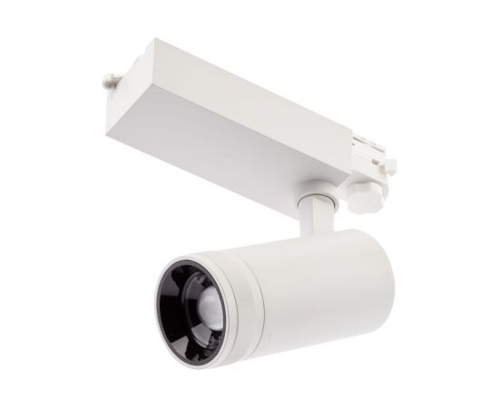 Трековый трехфазный светильник ЭРА STR309940KW20 регулируемый луч 4000K белый Б0049784 