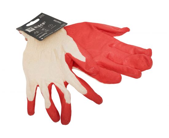 Рабочие перчатки EKF Master ЗАЩИТА с одинарным латексным обливом, 10 размер pe13lt-10-mas 