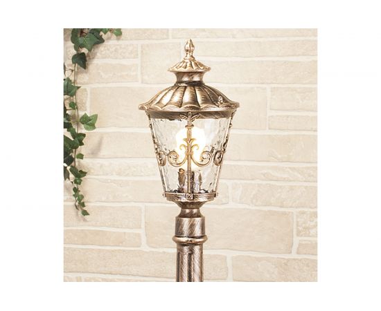 Садово-парковый светильник Elektrostandard GLYF-8046F / черное золото a030677 