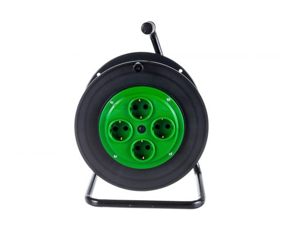 Катушка SVET УХз-16-4-хх-К УХЛ2 IP44 4 розетки с заземлением с крышками EV0451-7020 