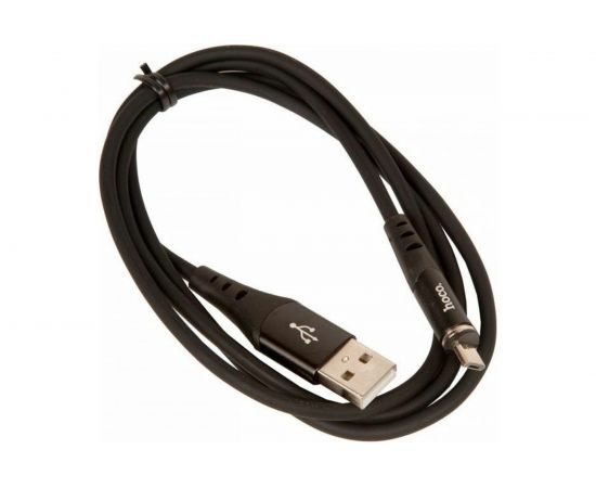 Кабель USB Hoco X60 Honorific для Micro USB, 2.0А, длина 1.0м, черный 808554 