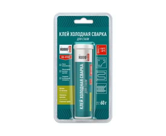 Клей для стали KUDO Холодная сварка KU-H102 