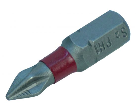 Биты (10 шт; 25 мм; PH1; сталь S2) БОЕКОМПЛЕКТ BPH1-25-10 