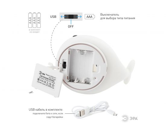 Настольный светильник ЭРА NLED4111WW белый Б0041088 – изображение 11