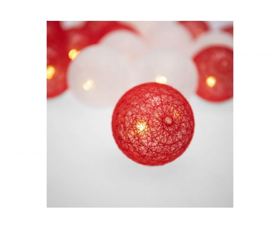 Светодиодная гирлянда-шарики NEON-NIGHT Магия 3.5м 20 LED, прозрачный провод, тёплый-белый 303-088 – изображение 11