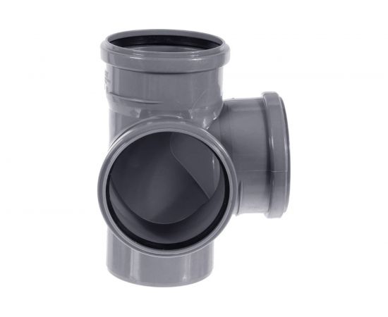 Крестовина ПОЛИТЭК одноплоскостная, 50х50х50/87.5 градусов 135590 – изображение 2