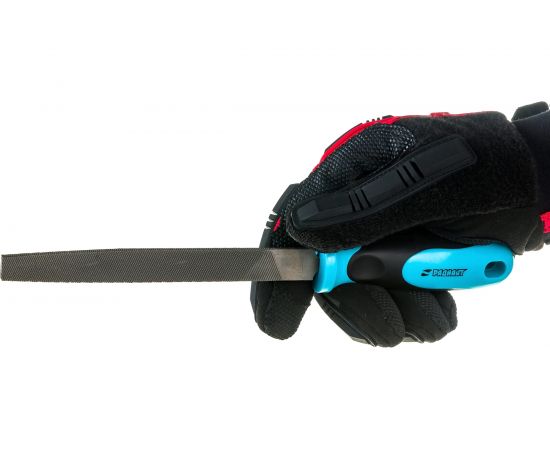 Напильник РАДИАНТ плоский 150, №1 остроносый, с ручкой 45886 – изображение 2