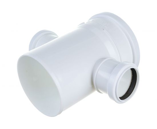Крестовина ПОЛИТЭК одноплоскостная для бесшумной канализации из ПП, диаметр 110х50х50/87.5 град. 130015087 – изображение 2