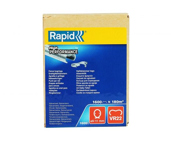 Кольцевые скобы для FP222 RAPID VR22 1600 шт. 40108810 – изображение 2