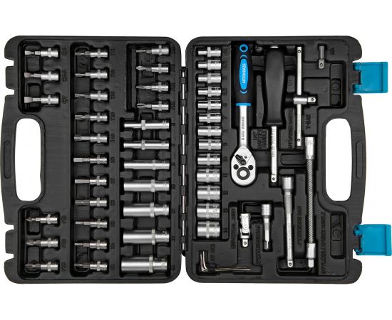 Набор инструмента AUTOVIRAZH 53 предмета, 1/4""DR AV-212053 – изображение 2