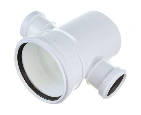 Крестовина ПОЛИТЭК одноплоскостная для бесшумной канализации из ПП, диаметр 110х50х50/87.5 град. 130015087 – изображение 3