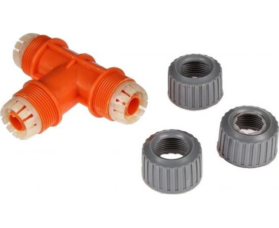 Тройник (1/2""; цанговое соединение; рр-пластик) Greengo 1762421 – изображение 3