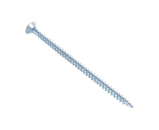 Потайной универсальный шуруп Метизный двор 4,5x80, оцинкованный, 100 шт. 4690441022509 – изображение 3