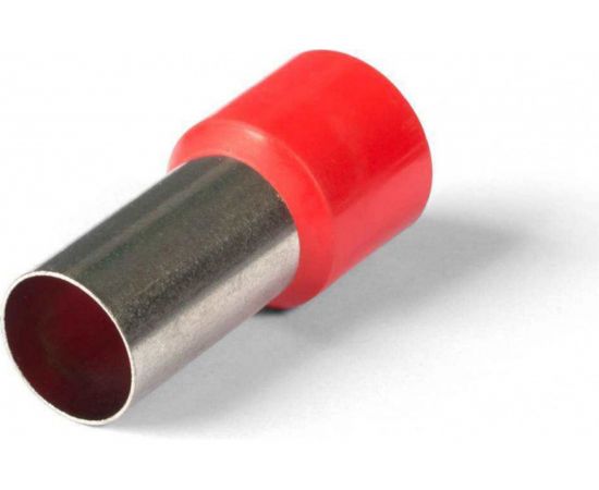 Штыревой втулочный изолированный наконечник STEKKER НШВИ 10-12 LD405-1012 (ОПТ упаковка 100 шт) 39438 – изображение 3