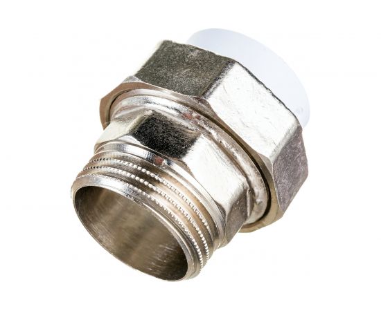 Разъемная муфта с наружной резьбой Политэк ПП 25х1 9800002501 – изображение 3