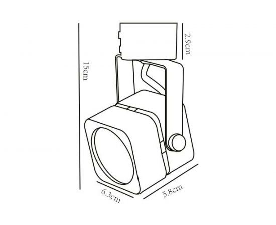 Потолочный светильник ARTE LAMP A1315PL-1WH – изображение 4
