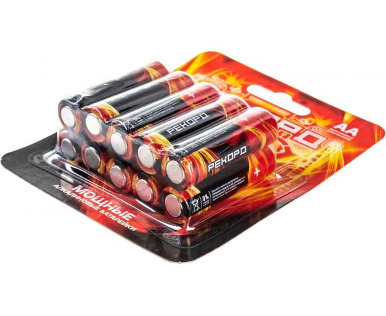 Элемент питания РЕКОРД 1748 LR6 BP10 24485 – изображение 4