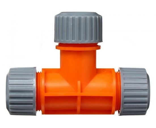 Тройник (1/2""; цанговое соединение; рр-пластик) Greengo 1762421 – изображение 4