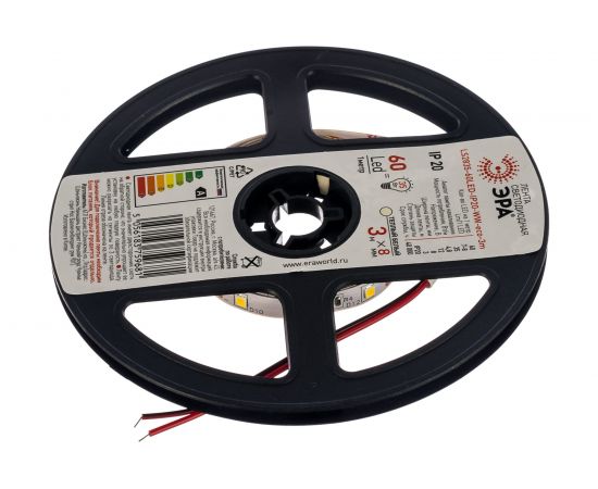 Светодиодная лента ЭРА LS2835-60LED-IP20-WW-eco-3m Б0035585 – изображение 4