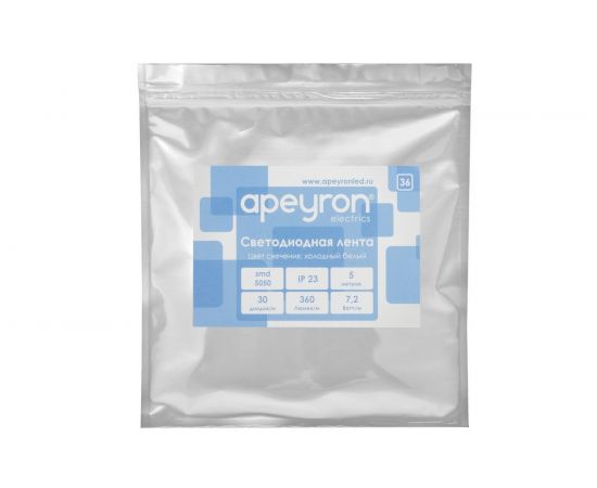 Светодиодная лента Apeyron 12В, 7.2 Вт/м 36 00-36 – изображение 4