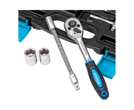 Набор инструмента AUTOVIRAZH 53 предмета, 1/4""DR AV-212053 – изображение 4