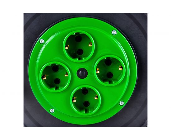 Катушка SVET УХз-16-4-хх-К УХЛ2 IP44 4 розетки с заземлением с крышками EV0451-7020 – изображение 5