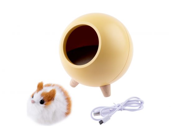 Детский ночник ЭРА светильник светодиодный NLED-468-1W-Y хомяк желтый, Б0052815 – изображение 5