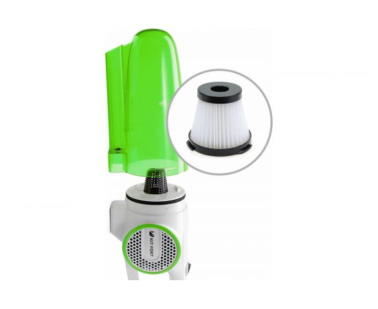 Вертикальный пылесос KITFORT зеленый КТ-523-3 – изображение 6