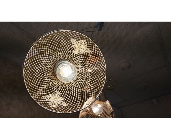 Люстра JUPITER LIGHTING золото-2х60W E27 230V, 26 см-48 см-18 см MО 85-5008/2 – изображение 7
