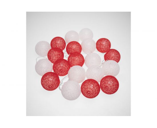 Светодиодная гирлянда-шарики NEON-NIGHT Магия 3.5м 20 LED, прозрачный провод, тёплый-белый 303-088 – изображение 10