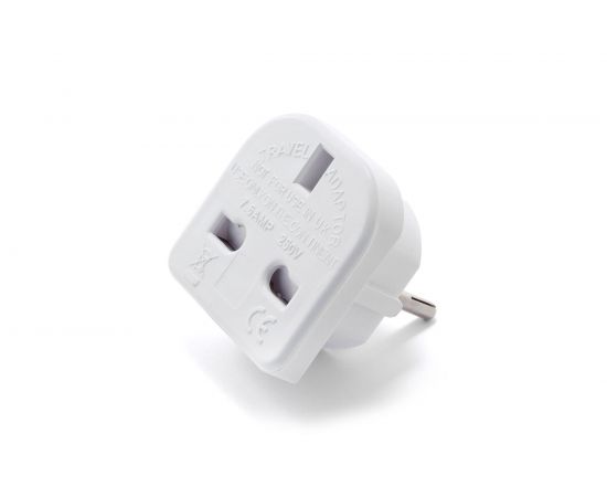 Переходник питания Gembird с вилки EU, UK в RU A-AC-UKEU-001 