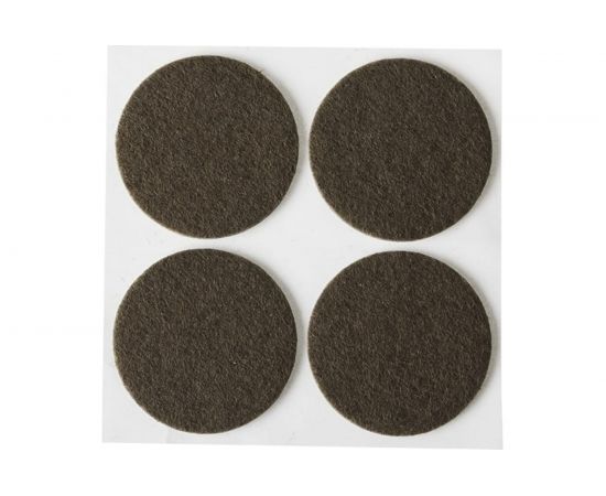 Самоклеящиеся накладки на мебельные ножки Stayer COMFORT фетровые, коричневые, круглые - диаметр 25 мм, 8 шт 40910-25 