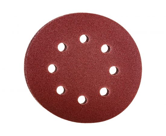 Круг шлифовальный абразивный с перфорацией (5 шт; 125 мм; Р150) для резиновых дисков VOREL 8585 