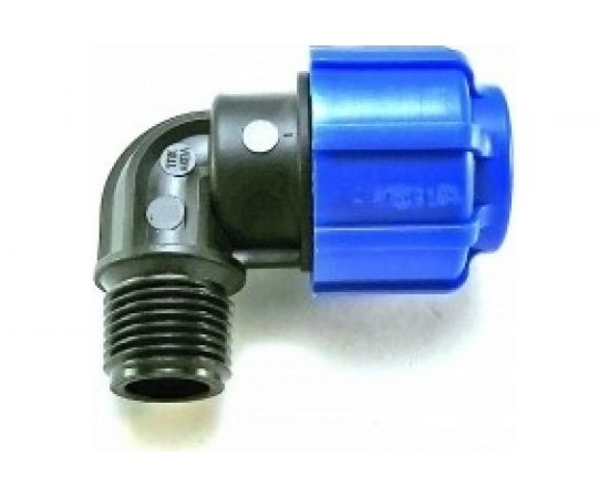 Отвод с наружной резьбой ПОЛИТЭК 40х1 1/2 50014112 