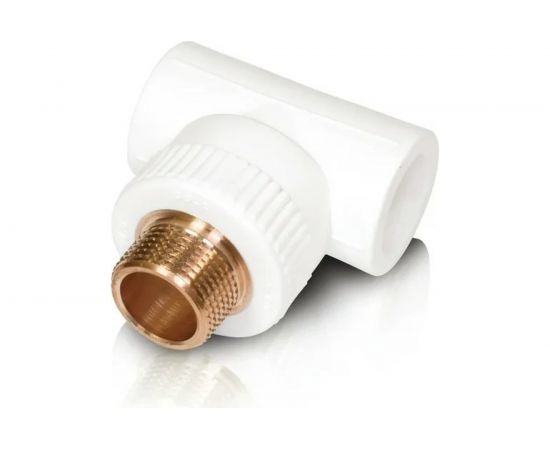 Комбинированный тройник Blue Ocean нар - 32х1/2 1/5/50 PPRF/ETT(W)-32х1/2 