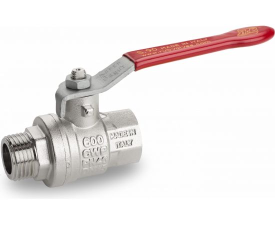 Шаровой кран RuB, 2"" DN50 PN40, ВР-НР, серия MILANO (S.90), ручка S90I20 