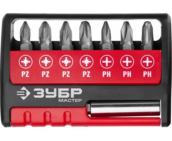 Набор биты МХ-8 CR-V ЗУБР 26089-H8 