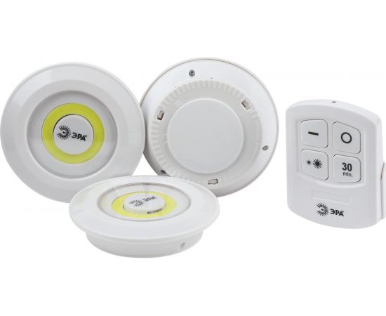 Светодиодный фонарь-подсветка ЭРА SB-511 пушлайт 3хAAA 3шт пульт белый Б0052315 