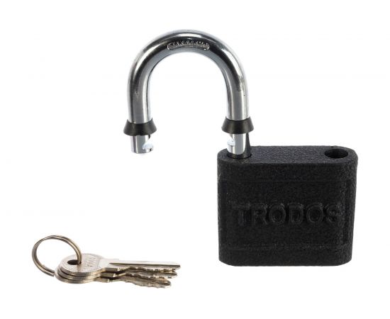 Навесной чугунный замок Trodos BC-HG45-60 Blister 210052 